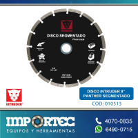 INTRUD DISCO 9" PANTHER SEGMENTADO