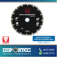 INTRUD DISCO 9" PANTHER SEGMENTADO