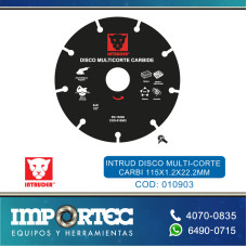 INTRUD DISCO MULTI-CORTE CARBI 115X1.2X22.2MM