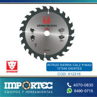 INTRUD SIERRA CALZ P/MAD 12