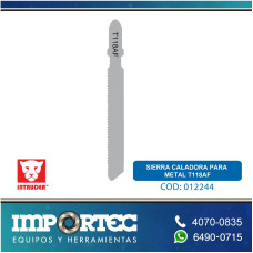 INTRUD SIERRA P/CALADORA P/METAL T118AF