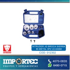 INTRUDER JG BROCA SIERRA BI-METAL 9PZ 22-64MM
