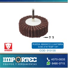 RUEDA ABANICO LIJA/FIBRA G-60 2