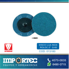 DISCO LIJA INOX ROLOC 2