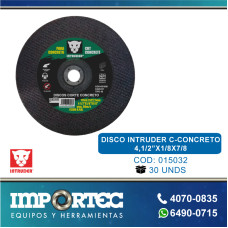 DISCO INTRUDER C-CONCRETO 9