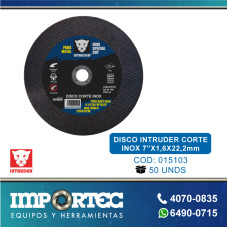 DISCO INTRUDER CORTE INOX 7