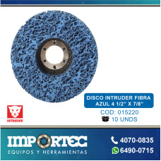 DISCO INTRUDER FIBRA AZUL 4.1/2