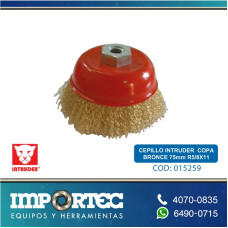 CEPILLO INTRUDER COPA BRONCE 75MM R5/8X11