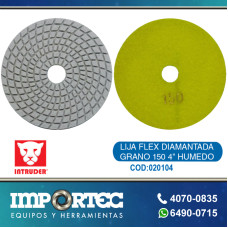 LIJA FLEX DIAMANTADA GRANO 150  4