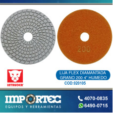 LIJA FLEX DIAMANTADA GRANO 200  4