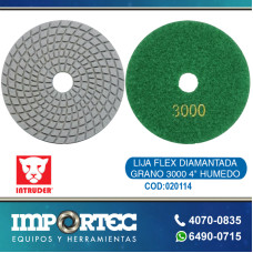 LIJA FLEX DIAMANTADA GRANO 3000 4