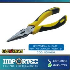 CROWNMAN ALICATE PUNTAS CON CORTADOR  6