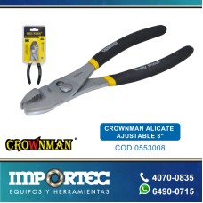 CROWNMAN ALICATE AJUSTABLE 8