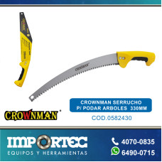 CROWNMAN SERRUCHO P/ PODAR ARBOLES  330MM