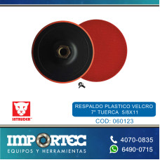 RESPALDO PLASTICO VELCRO 7