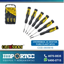 CROWNMAN JG DESTOR PRECISION PUÑO PLAST 6PCS