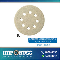 INTRUDER JG5 LIJAS VELCRO 6" P/PINTURA G-320