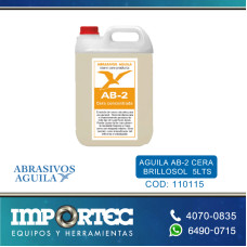 AGUILA AB-2 CERA BRILLOSOL  5LTS
