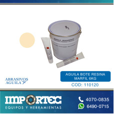 AGUILA BOTE RESINA MARFIL 6KG