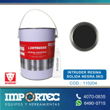 INTRUDER RESINA SOLIDA NEGRA 6KG