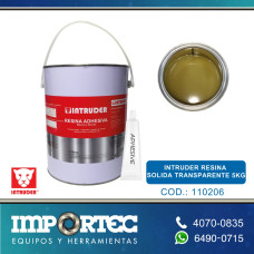INTRUDER RESINA SOLIDA TRANSPARENTE  5KG