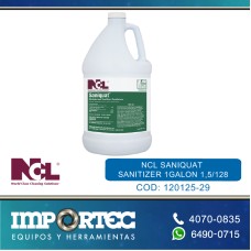 NCL SANIQUAT SANITIZER 1GALON 1,5/128