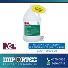 NCL MINT QUAT DESINF CLEANER MENTA 1GALON 4/128