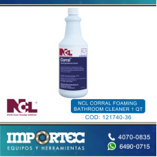 NCL CORRAL FOAMING BATHROOM CLEANER 1 QT