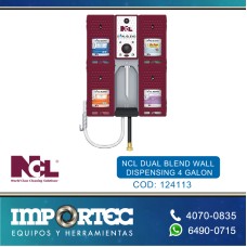 NCL DUAL BLEND WALL DISPENSING 4 GALON