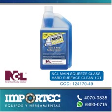 NCL MAIN SQUEEZE GLASS  HARD SURFACE CLEAN 1QT