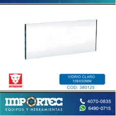 VIDRIO CLARO 108X50MM