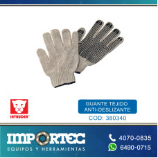 GUANTE TEJIDO ANTI-DESLIZANTE