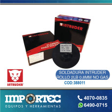 INTRUD SOLDADURA ROLLO 2LB 0,9MM NO GAS