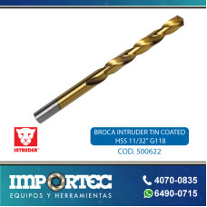 BROCA INTRUDER TIN COATED HSS 11/32