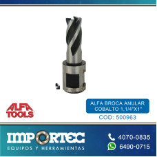 ALFA BROCA ANULAR COBALTO 1,1/4