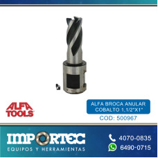 ALFA BROCA ANULAR COBALTO 1,1/2