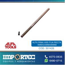 ALFA RIMA HSS FIJA RECTA 5MMX23MMX86MM