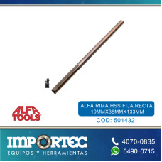 ALFA RIMA HSS FIJA RECTA 10MMX38MMX133MM