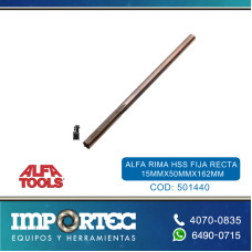 ALFA RIMA HSS FIJA RECTA 15MMX50MMX162MM