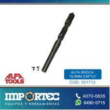 ALFA BROCA 18,0MM ESP1/2