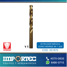 INTRUDER BROCA CONO MORSE #4 1.5/8
