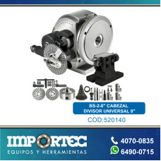 BS-2-8" CABEZAL DIVISOR UNIVERSAL 8"