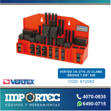 VERTEX CK-104B JG BRIDAS 52 PZ 5/8