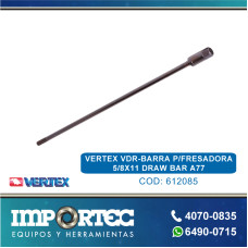 VERTEX VDR-BARRA P/FRESADORA 5/8X11 DRAW BAR