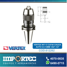 VERTEX INT-13 CAT40 CHUCK AUTO 0.5-13MM 1/64