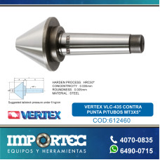 VERTEX VLC-435 CONTRA PUNTA P/TUBOS MT3X5