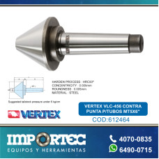 VERTEX VLC-456 CONTRA PUNTA P/TUBOS MT5X6