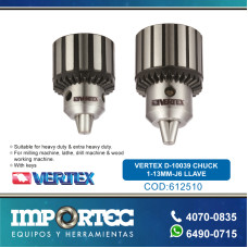 VERTEX D-10039 CHUCK 1-13MM-J6 LLAVE