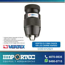 VERTEX D-11066 CHUCK  10H-J33 CIERRE RAPIDO