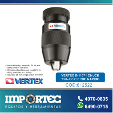 VERTEX D-11071 CHUCK 13H-J33 CIERRE RAPIDO